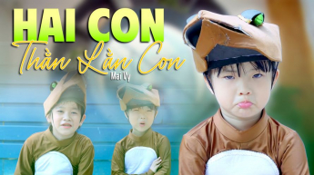 Hai Con Thằn Lằn Con -  Bé Mai Vy