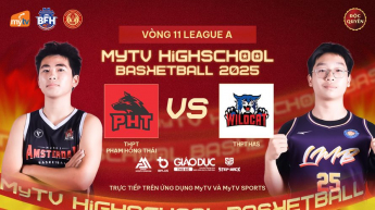 THPT Hanoi Amsterdam vs THPT Lomonoxop Full trận - MyTV HSB 2025